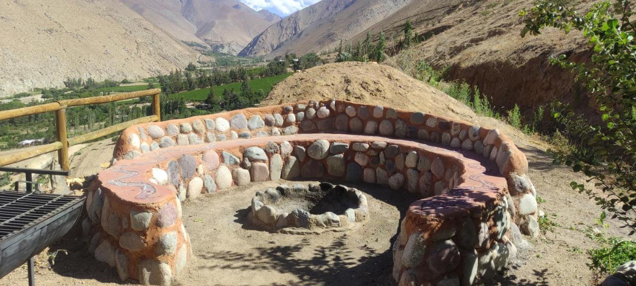 Casa Jardin De Hadas Con Vista Panoramica Pisco Elqui Exterior photo